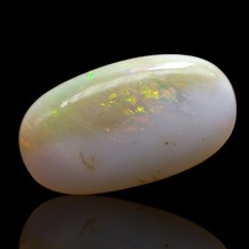 7.00 Cts Natural Oval Australian Fire Opal Ethical Cabochon Gemstone 19x10x5 mm