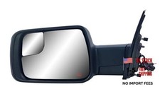 Replacement Driver Left Side Door Mirror Power and Heated with Driver LH Side