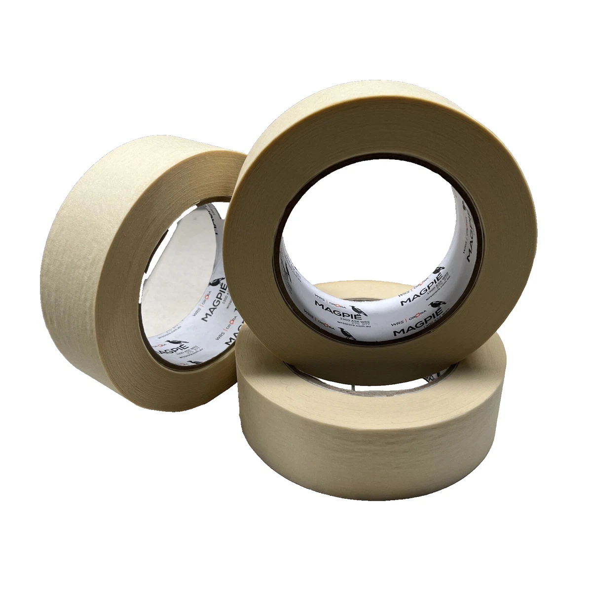 Magpie - White Masking Tape [ 36mm x 50m ]  ( Qty 48 )