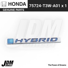 Genuine Honda Emblem Side (Hybrid) 75724-T3W-A01