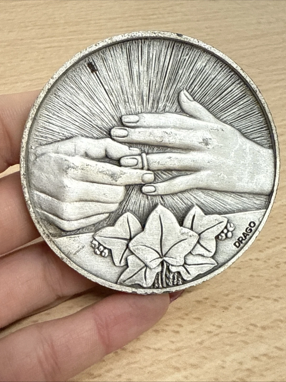 Médaille Mariage Alliance  Drago
