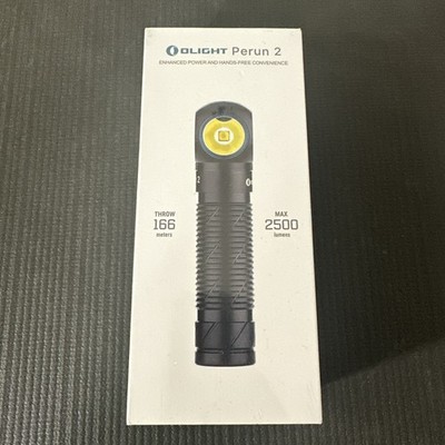 Olight Perun 2 Black Headlamp/Flashlight BNIB