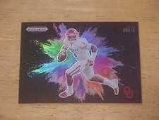 Jalen Hurts 2025 Panini Draft Picks BLACK COLOR BLAST #32  Sooners  Eagles