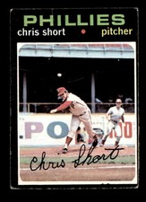 1971 Topps #511 Chris Short   VG/VGEX X3714636