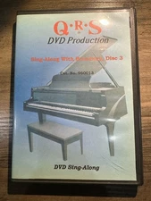 QRS Pianomation SingAlongDVD - Sing Along With Broadway #3 - Catalog #960003