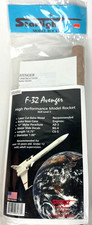Starlight F-32 Avenger  Model Rocket #8486 Length 14.75" Factory Sealed