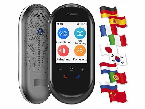 Traducteur automatique 136 langues compatible ChatGPT TTL-136 - Simvalley Mobile