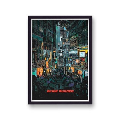 Blade Runner v5 Filmposter - Wohndeko - Wandbild