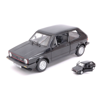 Vw Golf MK1 Gti 1979 Black 1:24 Burago Auto Stradali -D- Neues Modell
