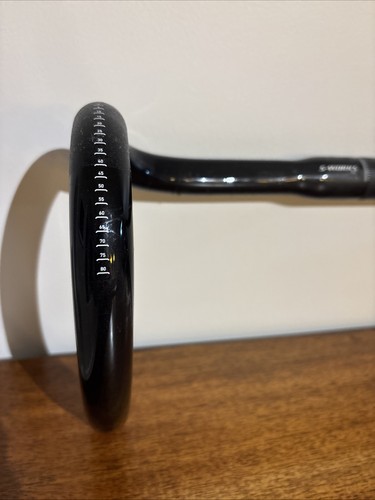 42cm Specialized S-WORKS Tarmac Bend Compact Carbon Road Handlebar 31.8mm - Picture 3 of 8