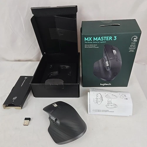 Logitech MX Master 3 Wireless Mouse Black
