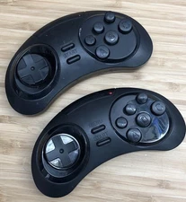 2- Sega Wireless Remote Controller Replacement for Atgames Sega Genesis Console