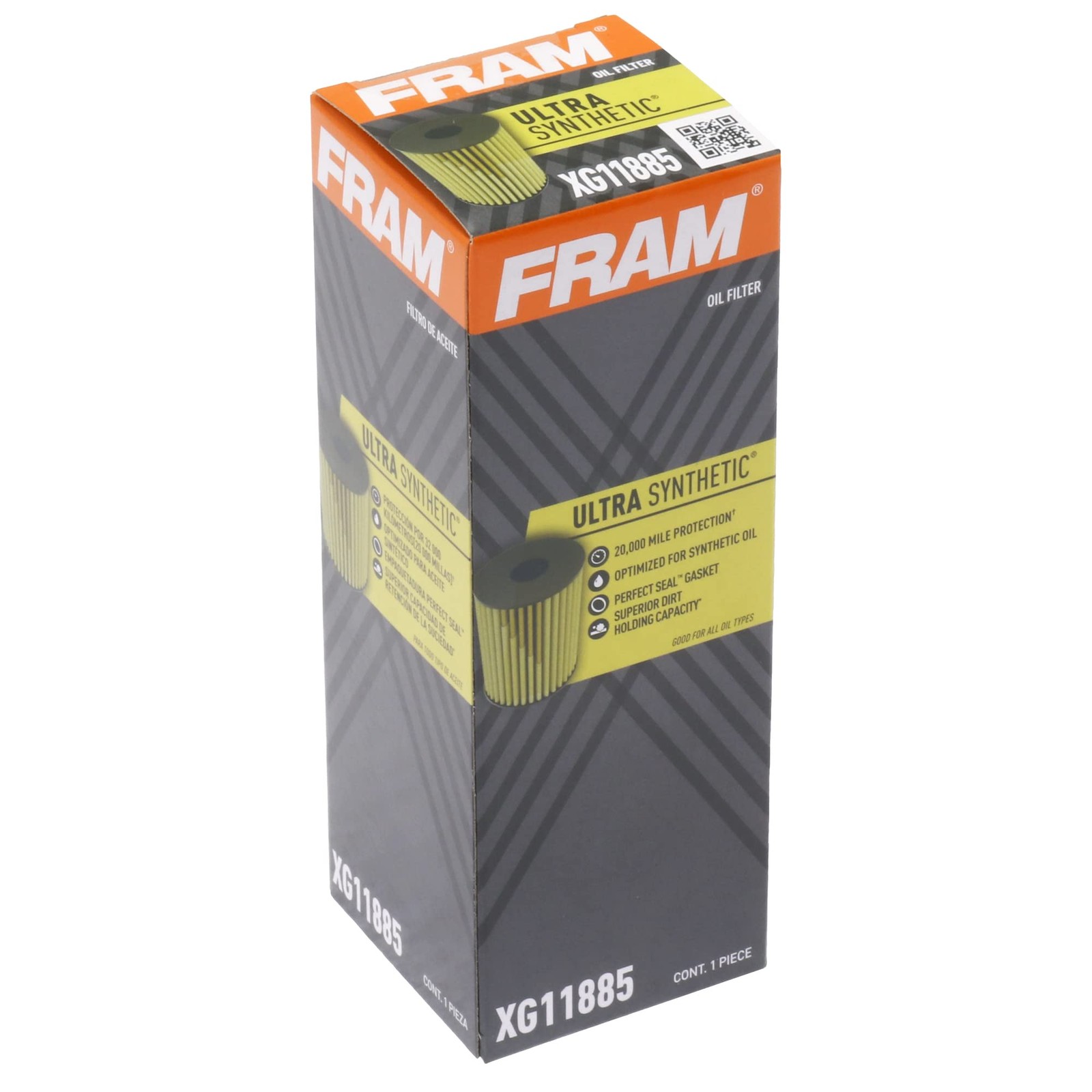 Ultra Synthetic Automotive Oil Filter, Designed for Syntheti