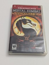 Mortal Kombat: Unchained Sony PSP PlayStation Portable Complete - Artwork Damage