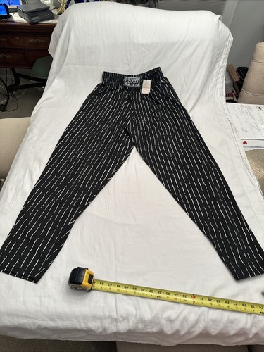 Vintage NO LIMITS Body Gear Hose Gewichtheben schwarz weiß Gr. XL Y2K