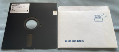 STARGATE - 1983 IBM PC Computer Williams/Atarisoft Video Game 5.25 Disk UNTESTED