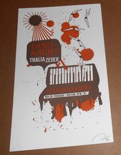 Dinosaur Jr. and Thalia Zedek Tour Poster Promo Original 18.5x11.25 Signed/Numbe