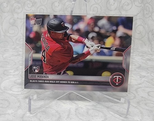 2022 Topps Now 522 Jose Miranda