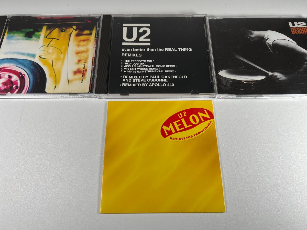 RARE* U2 MELON CD - Remixes for Propaganda (3 other remixes