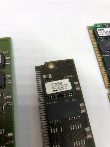 IBM 4MB 1Mx32 RAM Module 11D1320BA-70 BD SIMM Memory 11D1320BD 27H5199 172707 - Picture 3 of 6