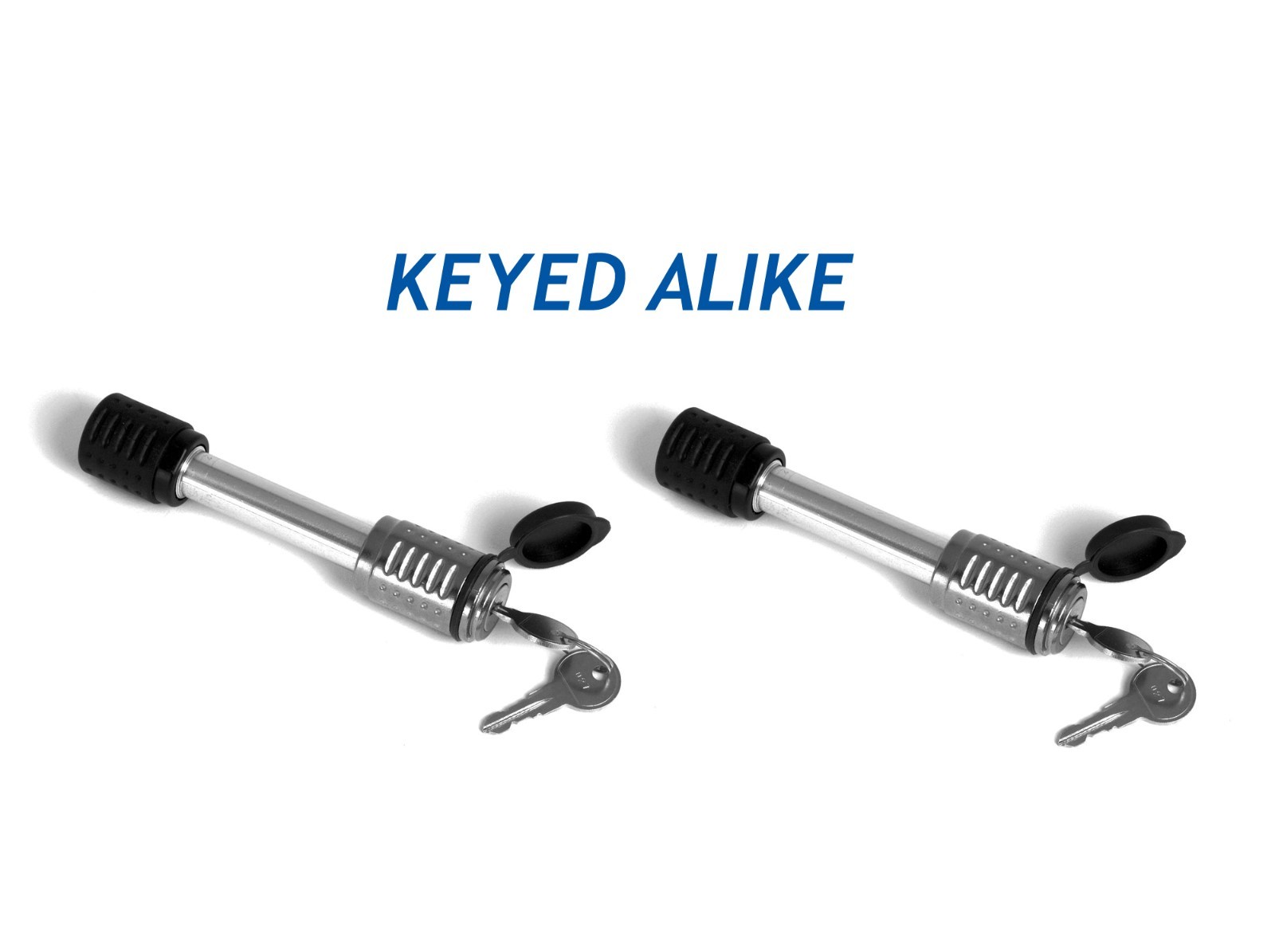 HitchMate 2” Hitch Lock for Bike Rack Trailer SUV Set of 2 Keyed ALIKE