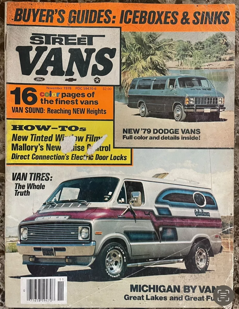 34 MAGAZINES CUSTOM VANS VAN WORLD VAN IDEAS STAR WARS