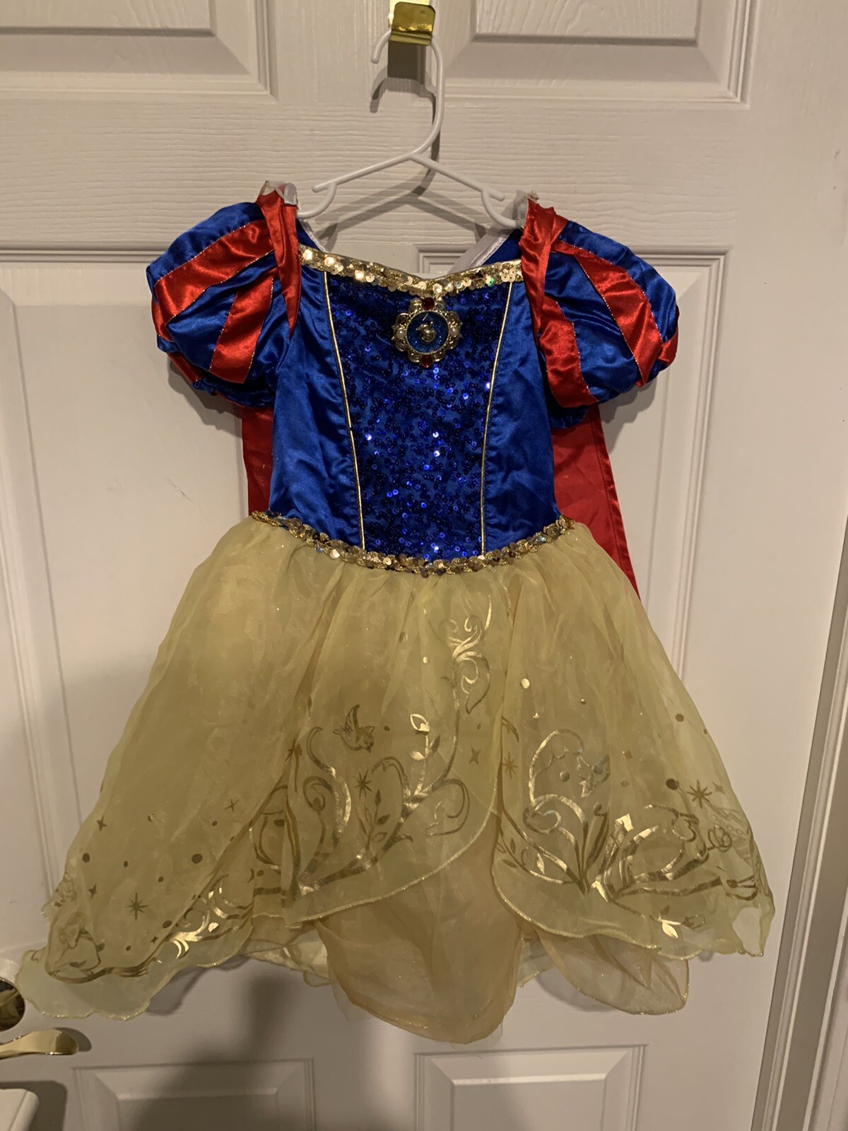 Disney Store Snow White Costume Gown Princess Child Size XXS