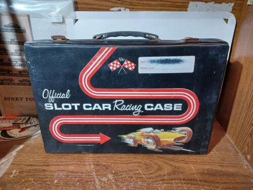 Vintage Slot Car Racing Case Standard Plastic Products 1:32 1:24 Nice