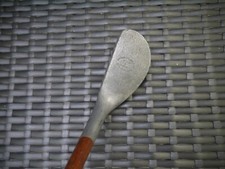 Vintage Wood Shaft Mills England Braid-Mills Model Aluminum Mallet Putter
