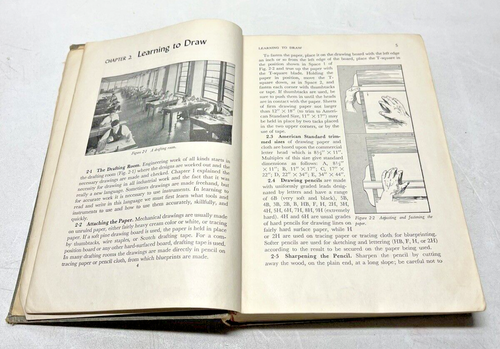 Mechanical Drawing by French and Svensen 1948 5th Ed. - Picture 8 of 11