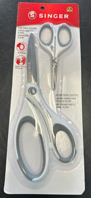 Singer Comfort Grip Scissors Set 4'' & 8.5''