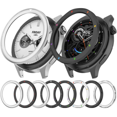 For Xiaomi Watch S4/S4 eSIM/S3/S3 eSIM Replacement Bezel Metal Bezel Accessories