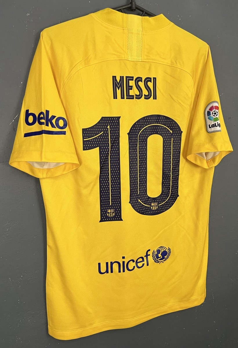 FC Barcelona MESSI 10 20-21シーズン XLサイズ MEN FC BARCELONA 2020/2021 LIONEL MESSI #10 FOOTBALL SOCCER