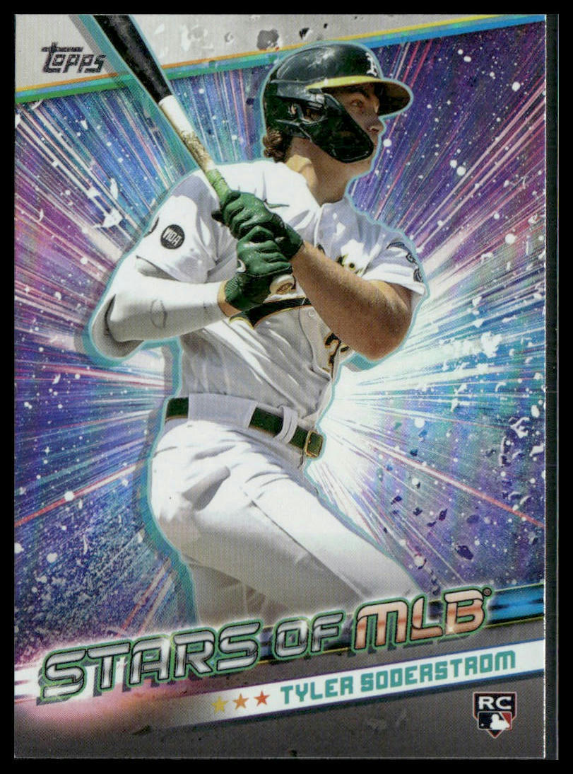 Tyler Soderstrom #CSMLB-18 Rookie 2024 Topps Stars of MLB Oakland Athletics