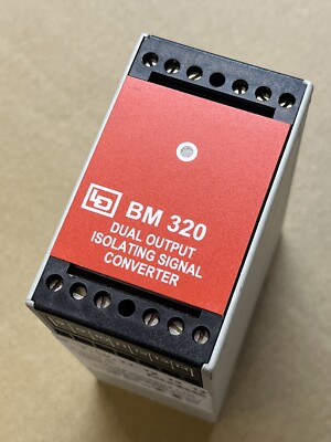 LEE DICKENS LTD BD320 DUAL OUTPUT ISOLATING SIGNAL CONVERTER UVP 213 £