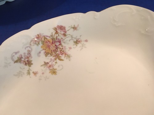 O&EG Royal Austria Covered Tureen Casserole w/3 Platters Oval Serving Set - Picture 6 of 10