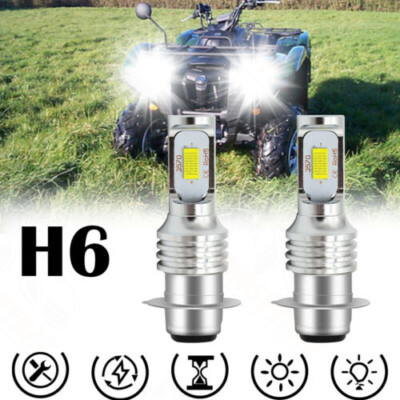 for Arctic Cat 500 4x4 Auto 98-01 H6 Xenon HID Hyper White Headlight Bulb Bulbs