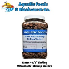 2-lbs Ultra Multi-Shrimp Sinking Wafers, Plecos, Shrimp, Snails, Tropical Fish