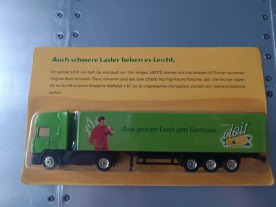 Modell-Lkw Bierlaster Brauereilaster Werbetruck deit 1:87 HO Selten #8