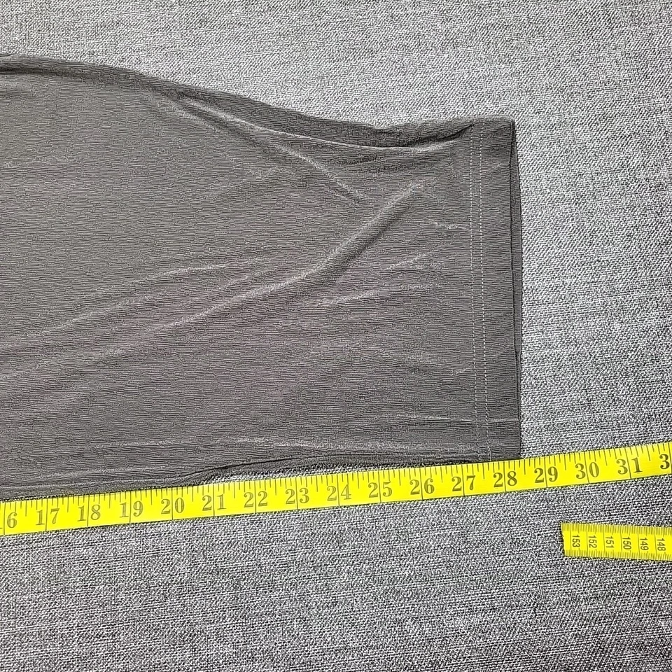 Carolyn Strauss Womens Dressy Pull On Casual Pants 3X Plus Sz Gray Made in USA - Image 4 of 4