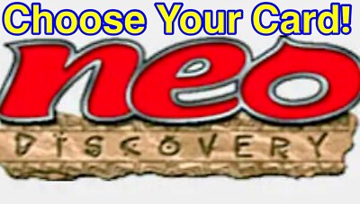 Pokémon 2001 Neo Discovery (MOST) NM/M Choose Your Cards!