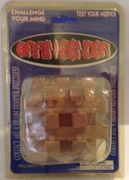 Greenbrier International Inc 3d Wood Brain Bender Cube Puzzle 842319 China Greenbrier International Inc 3d Wood Brain Bender Cube Puzzle 842319 China