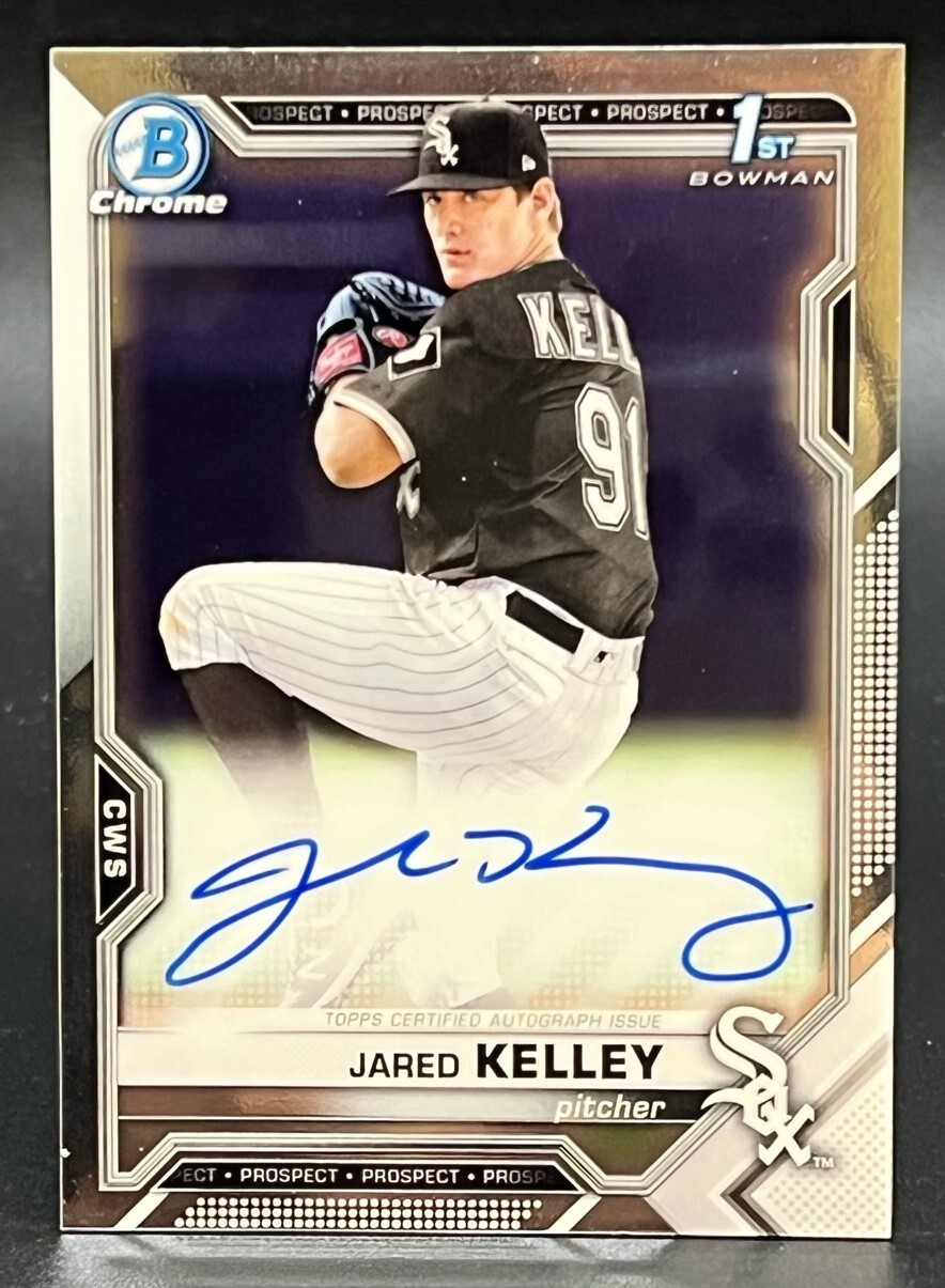 2021 Bowman Chrome 1st #CPA-JK Jared Kelley White Sox Auto