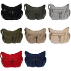 Women's medium bag shoulder bag canvas shopper shoulder bag canvas bag