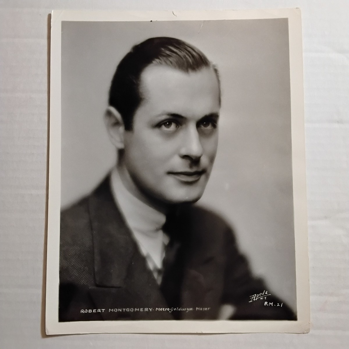 Robert Montgomery Vintage 1932 8x10 MGM Portrait Photo | eBay