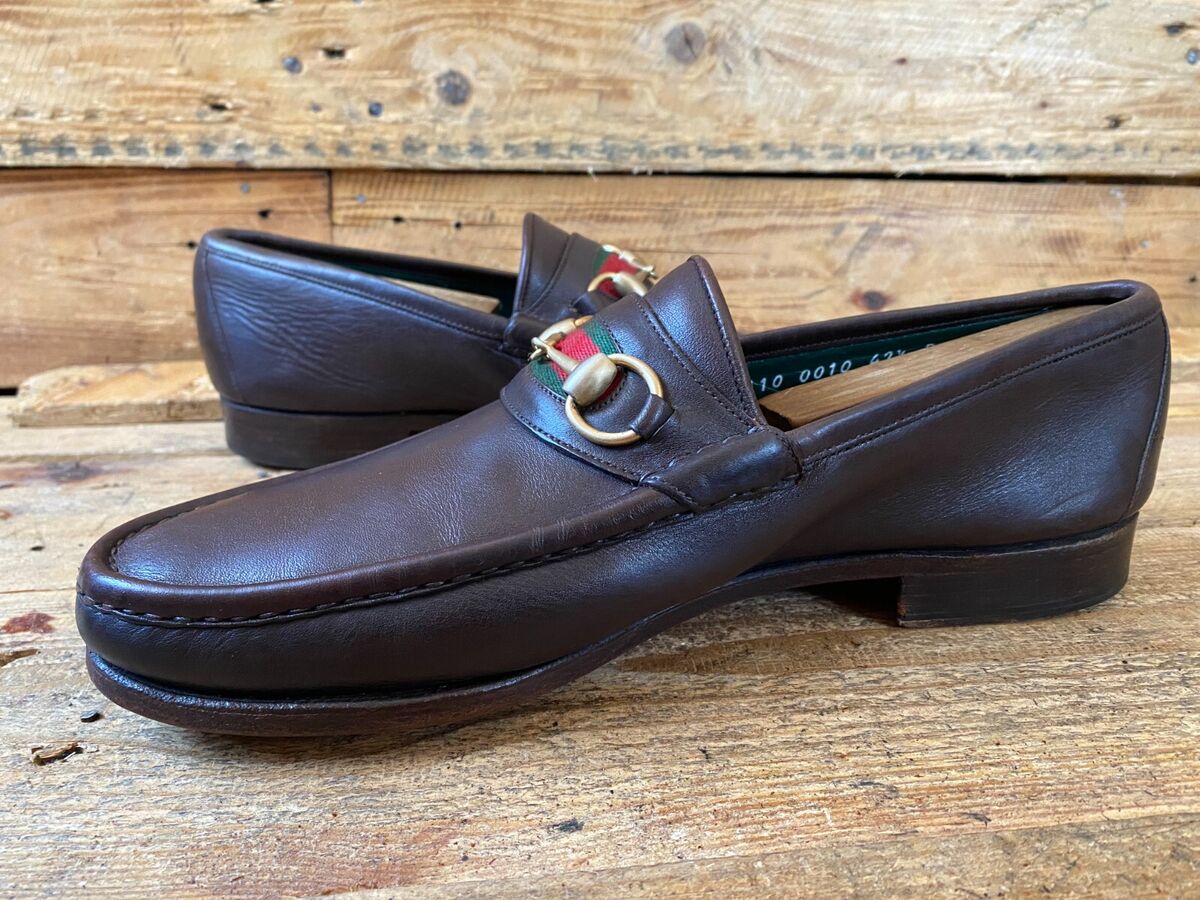 Gucci horsebit vintage tomford era three stripes brown Gucci horsebit vintage tomford era three stripes brown