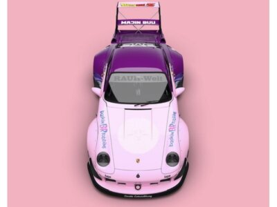 PORSCHE RWB 993 - Dragon Ball - Majin Buu - Street Weapon 1:64 | eBay