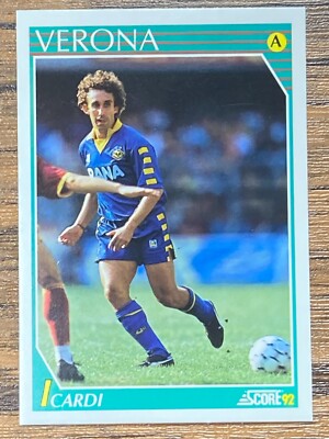 Score 92 Card Calcio Serie A Florin Andrea Icardi Verona | eBay