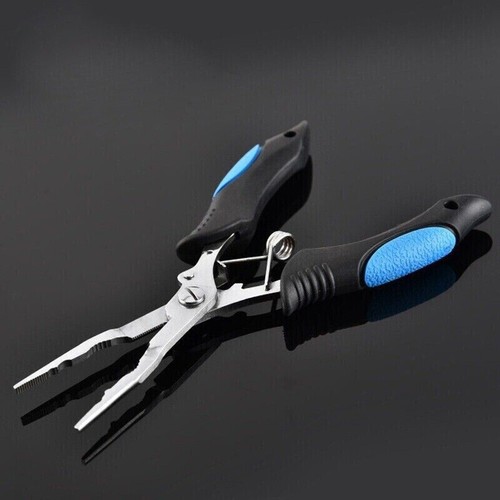 4 Colors Multifunction Long Nose Fishing Pliers Stainless Steel Fish Hook Pliers - Picture 2 of 13