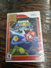 Super Mario Galaxy Nintendo Wii Replacement CASE And MANUAL Only, No Game Disc